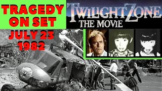 TWILIGHT ZONE Helicopter Accident Disaster Location, Actual Video Footage & Explanation - Vic Morrow