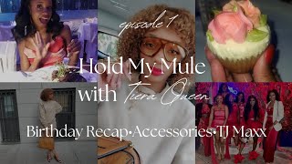 BIWEEKLY VLOG | Episode 1: Welcome to my vlog! Accessories, TJ Maxx, Birthday Recap 💋