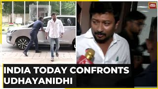 Udhayanidhi Stalin Grilled On Anti Sanatan Remark, Satlin Jr. Shoots Back, Says 'Do You Have Proof'