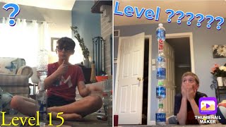 Water Bottle Flip Trickshots 2 Level *1* to level *????* | Ft. the chuck / Ft. ????? MUST WATCH!!!