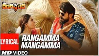 Rangamma rangamma full video song