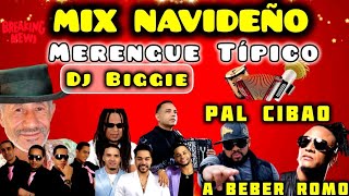 MIX TIPICO NAVIDEÑO 2024 PAL CIBAO A BEBER ROMO DJ BIGGIE