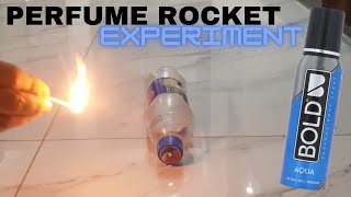 Easy Science Experiments To Do At Home | Perfume Rocket | Perfume & Body Spray Trick With Matchstick
