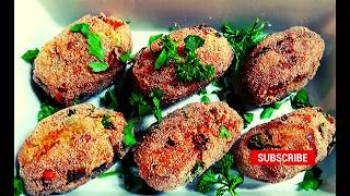 Spicy \u0026 Crispy Street Style Veg Cutlet|Snack of All Seasons|Crispy Cutlet Recipe