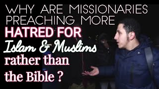 BR SHAMSI discusses why MISSIONARIES preach HATRED for islam rather than the Bible | Speakers corner