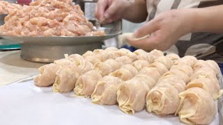 How to make Bamboo Bouncing Wonton Wrapper Full Production Record