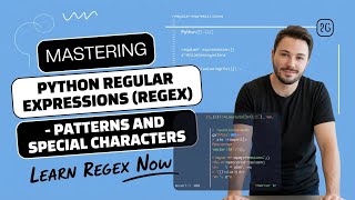 Mastering Python Regular Expressions (RegEx) - Patterns and Special Characters