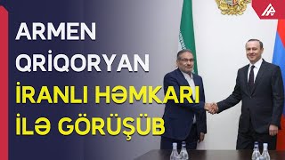 Ermənistan Təhlükəsizlik Şurasının katibi iranlı həmkarı ilə görüşüb - APA TV