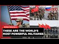 US Military Ranking | Top 10 Strongest Militaries | India in 4th Place | World News