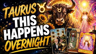 Taurus🍀YOUR LIFE SHIFTS OVERNIGHT !!! ♉️Tarot