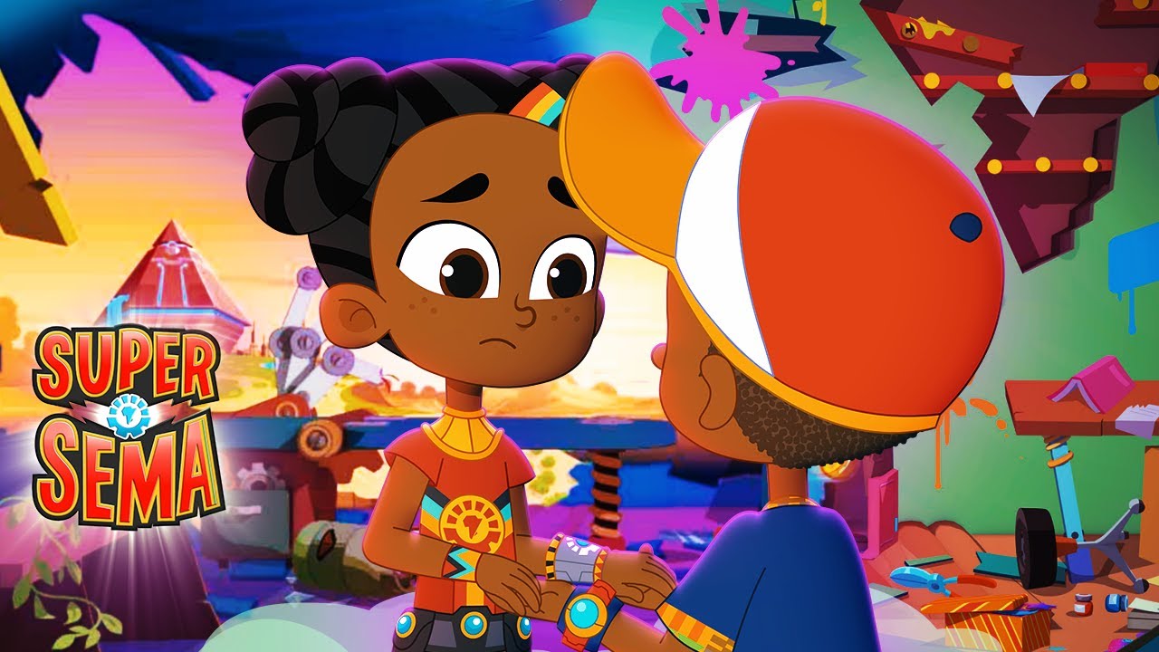 Let S Rebuild Super Sema Cartoons For Kids Youtube