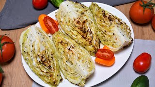 Baked pointed cabbage