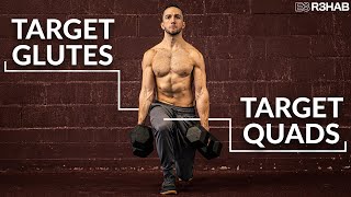 Best Split Squat Form Tips For Quad \u0026 Glute Muscle Activation