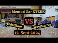 Eddy/Shawn vs Zikry/Nazree - Memori Badminton KTEKK 12/9/2024 #foryou #badminton #fypシ゚viral