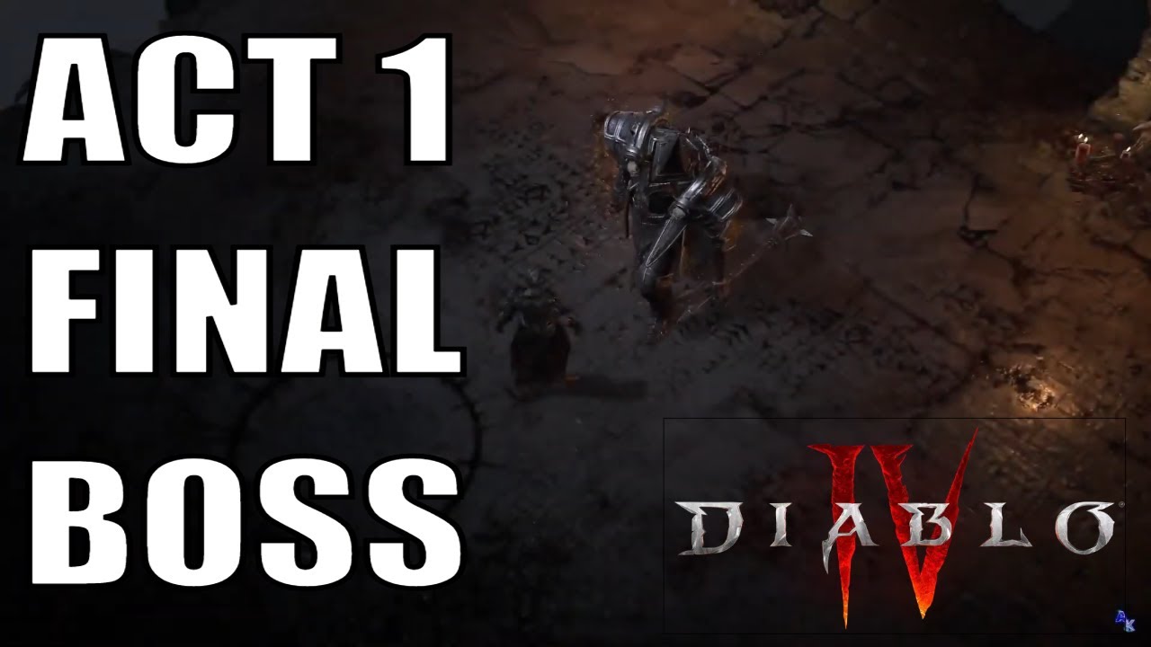 Diablo 4 Lilith’s Lament: Necromancer Act 1 Final Boss Fight - YouTube