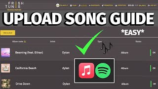 How to Easily Upload A Song to FreshTunes In 2023 | Full FreshTunes Song Upload Guide