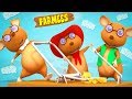 Three Blind Mice | Nursery Rhymes | Kids Songs | Rhymes For Kids by Farmees