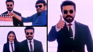 Ram Charan #RC15 First Clap By Chiranjeevi || #RC15 Movie Opening || Kiara Advani || Silver Screen