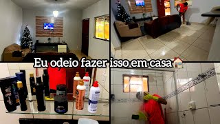 HOJE FIZ O QUE MAIS ODEIO EM CASA 