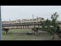 emu800 series local service 3162 passing across gaoping river bridge