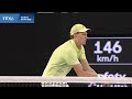 jannik sinner wins breathtaking rally infosys shot of day 15 australian open 2025