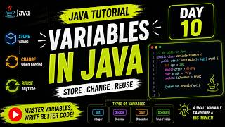 Core Java Basics in Tamil | What is a Variable? | Day 10 | Code99 IT Academy