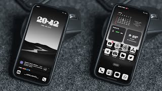 HEX SETUP IOS BLACK WHITE SAMSUNG ONE UI 1,2,3,4,5,6