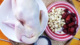 GÀ HẦM  TÁO ĐỎ HẠT SEN - bồi bổ sức khỏe cho cả gia đình || Thanh Tâm Food.