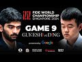 Game 9 Stream | FIDE World Championship Match 2024 | Ding Liren vs Gukesh D