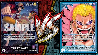 Purple Luffy VS Doflamingo | One Piece TCG | OP09 Tournament Gameplay