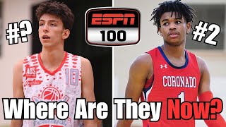 What Happened to the Top 10 Highschool Recruits of 2021?