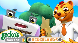 Baby Vrachtwagen doet rijexamen 🚘| Gecko's Garage Nederlands | Vrachtwagen Cartoons Voor Kinderen