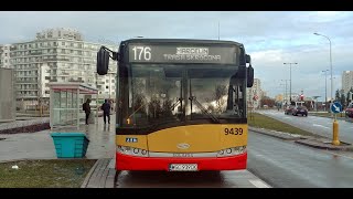 Linia 176/1 ▶ [Całe Kółko - Metro Bródno - Marcelin] (Warszawa) Solaris Urbino 12 III Cummins Zf E6