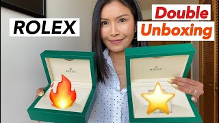 แกะกล่องนาฬิกา ROLEX | DOUBLE UNBOXING | Oyster Perpetual 28 | Datejust 41 Wimbledon 2021