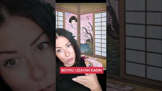 Rokurokubi🐉Boynu uzayan kadın efsanesi #şehirefsaneleri #japon #ışılışık #paranormal