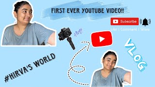 My first introduction vlog is here!! 😍 | Hirva’s world | vlog-01