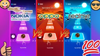 Tiles hop - Nokia vs Oppo vs Realme - @Smashgaming0 #nokia #oppo #realme #tileshop #games #iphone