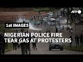 Nigerian police disperse protest with tear gas in Abuja | AFP