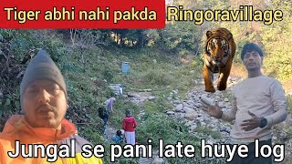 Ringora village #tiger attack | jaan ki baji laga kar  pine ko pani jungal se late log | jimcorbett