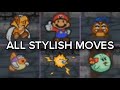 Paper Mario: Black Pit - All Stylish Moves