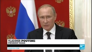 Russie : Poutine accuse l'Ukraine d'envoyer des \