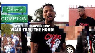 [Part 2] Farm Dog Compton Crips WALK Thru HOOD! Acacia Blocc+Spook Town | ATF EASTSIDE CPT #vlog