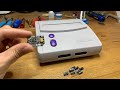 SNES Jr RGB Bypass! Get the best video from your SNES! Recap, install and demonstration