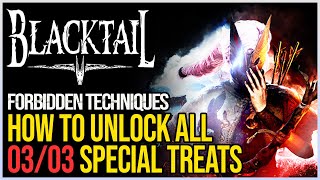 Blacktail All Special Treat Locations - Forbidden Techniques Achievement