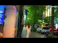 【4k】夜の東京散歩　 銀座　新橋　有楽町