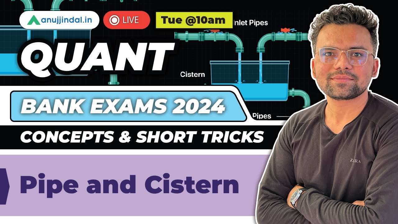 Pipes And Cisterns Tips Tricks Quantitative Aptitude For Bank