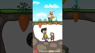 Zombies Couldn't Outsmart - Plants vs Zombies (Animation Meme) #shorts #funny # animation