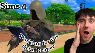 working for the Grim Reaper in the Sims 4