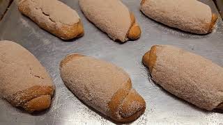 como hacer pan de canela puros con pasta de concha