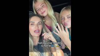 Nail day vlog for NYFW nails 💅🚕🗽